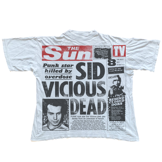 Sid Newspaper All Over Print Tee